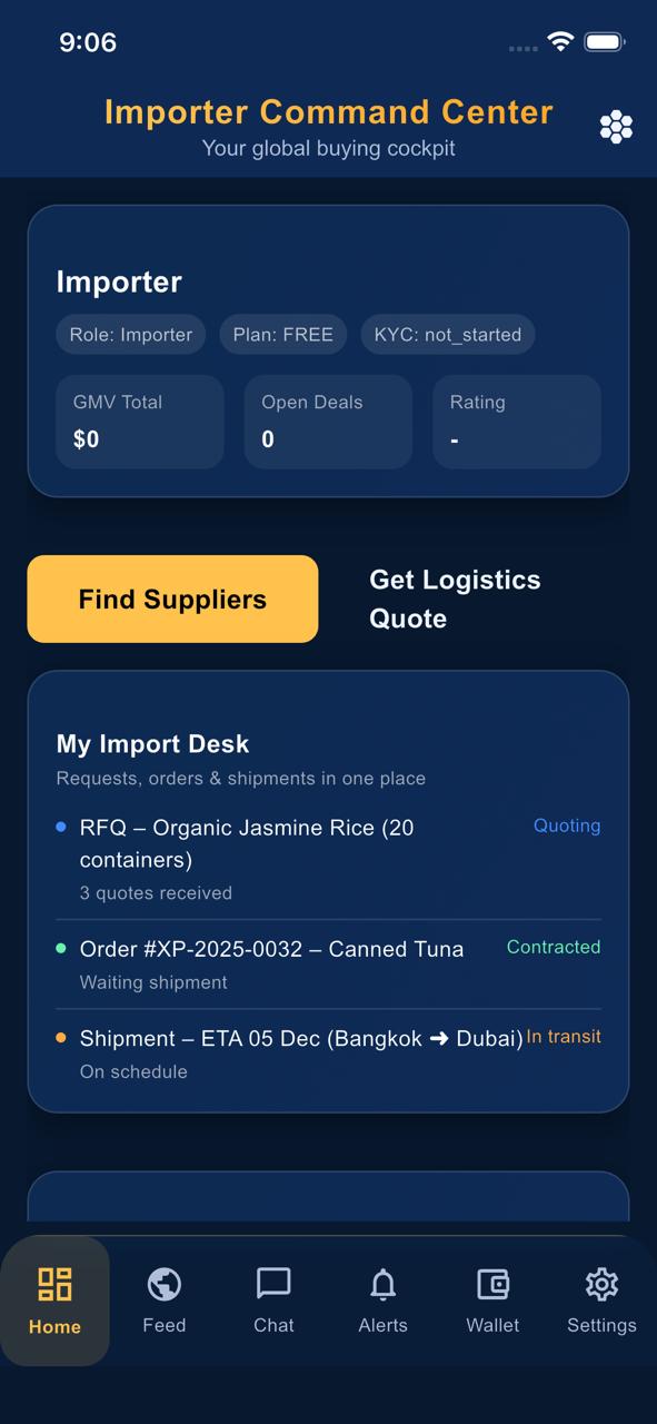 Xportpark — Command Center